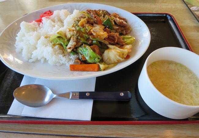 スタミナ丼（ホイコーロー丼）が美味しかったです