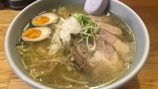 塩ラーメンオススメです