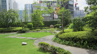 小さなお庭でほっと一息