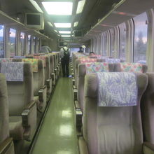 車内の様子の一例