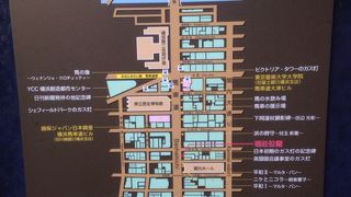 見所が多いので案内板を確かめながら