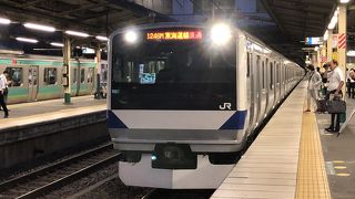 茨城方面から実質品川まで