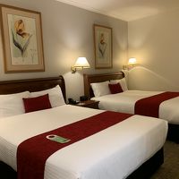 部屋は広いと思います。