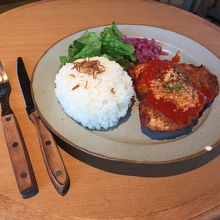 チキンシュニッツェルプレート