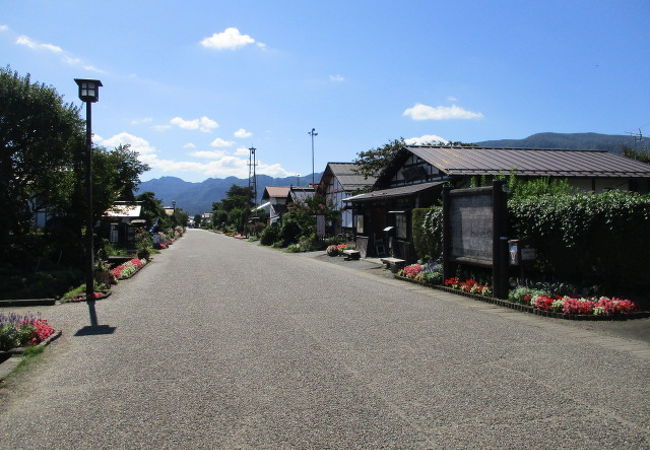 須川宿通りはたくみの家が点在して雰囲気良いです