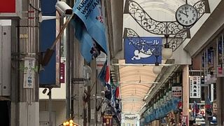 活気がある商店街