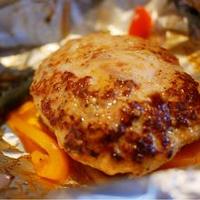 美明豚のハンバーグ