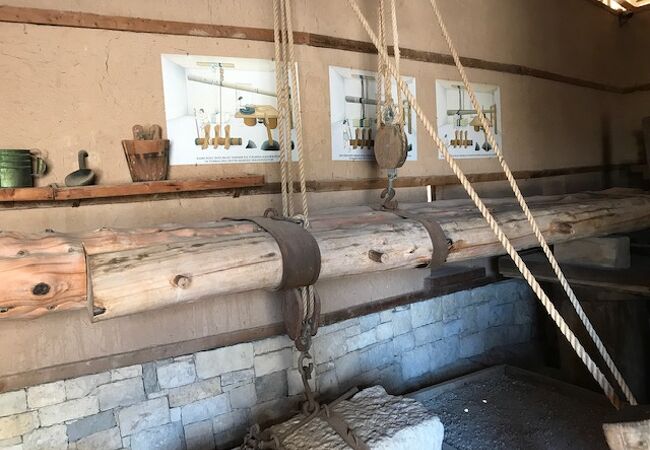 古代オリーブオイル製造所