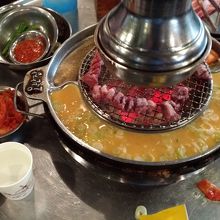 タマゴ料理付き焼肉