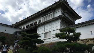 立派な菱の門。