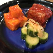 キムチ盛り合わせ