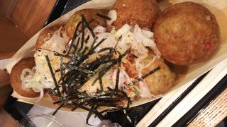 成田空港でたこ焼き