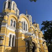 キエフでは 比較的 新しい教会