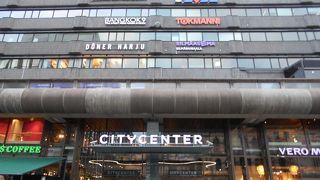 ヘルシンキ中央駅のすぐ近く