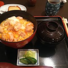親子丼ランチ1000円也！