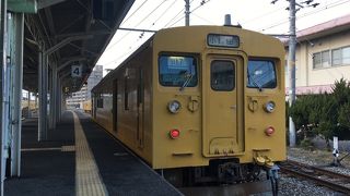 1両編成でのんびり。