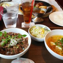 限定？セットメニューのようです