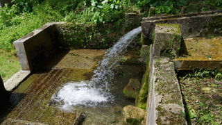 日本最南端にある名水百選に選定された湧水