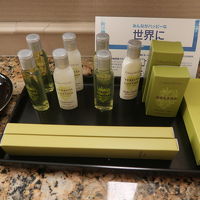 アメニティの質はいまひとつ