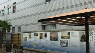 展示内容が資料館のよう