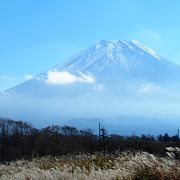 富士山が綺麗に写るポイント
