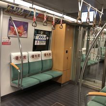 一人ずつのシート