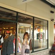 女性ものカジュアルファッションの店舗