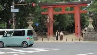 奈良公園の入口