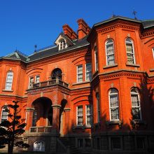 きれいな赤れんがです。