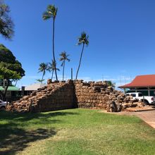 ウォーターフロント砦のバニヤンツリーからの砦風景