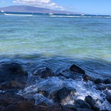 祈りを込めて石に手を合わせました　御利益あるかな～