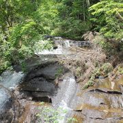 水量は少なく倒木もあり残念