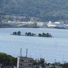 湖畔から200メールだそうです