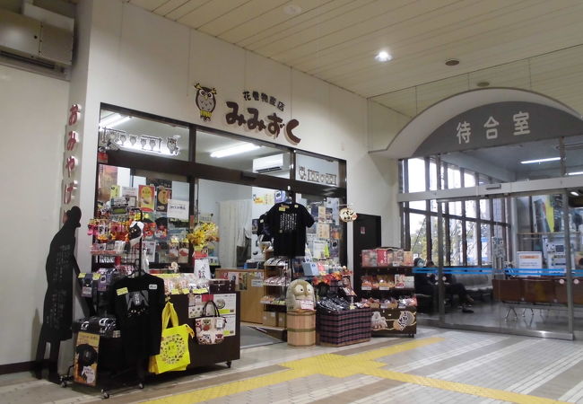 駅周辺はお店が少ないです