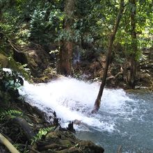 第三の滝は滝らしくない。