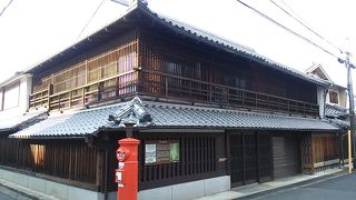 八木町エリアで中も見学できる数少ない建物