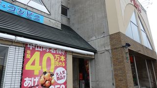 札幌からニセコに向かう途中の休憩に