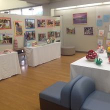 展示スペースの様子です。