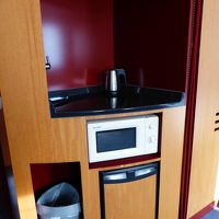 湯沸かしポットの他、水道の蛇口もあります