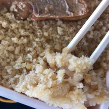 鯛のそぼろがふわふわ