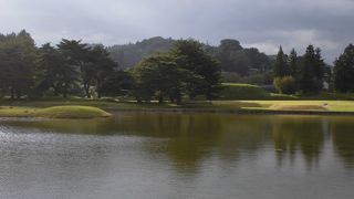 今は美しい庭園