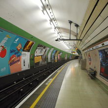 地下鉄パディントン駅　ホーム