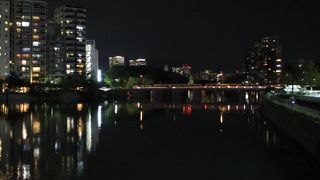 京橋川に架かる栄橋