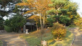 武家屋敷が移築されている