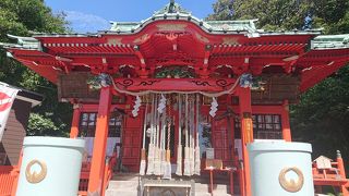 三崎港近くにある神社