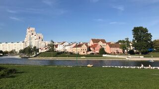 昔の旧市街を再現