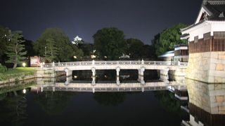 広島城二の丸に通じる木橋