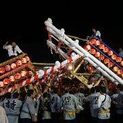 夜の部の宮入りからが祭りの華