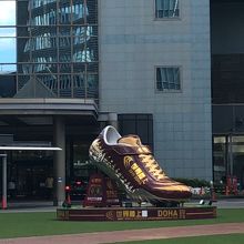 世界陸上オブジェ