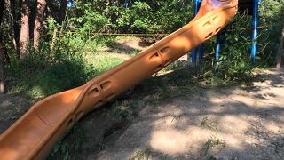 滑り台が代わってた